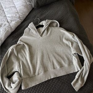 Ribbed Alo Hoodie